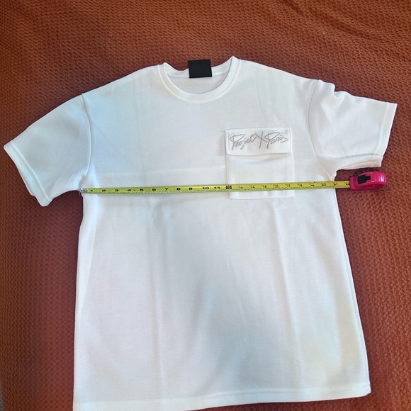 Project X Paris White TShirt with Front Pocket Streetwear - Picture 4 of 12